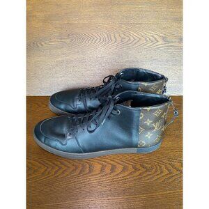 Louis Vuitton Men’s Black High-Top Sneakers Size UK 11 US 12